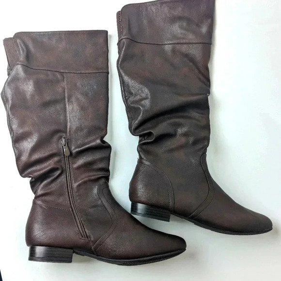 NWOT Dream Pairs Women Platform Knee High Fashion Boots -9 - Picture 1 of 10